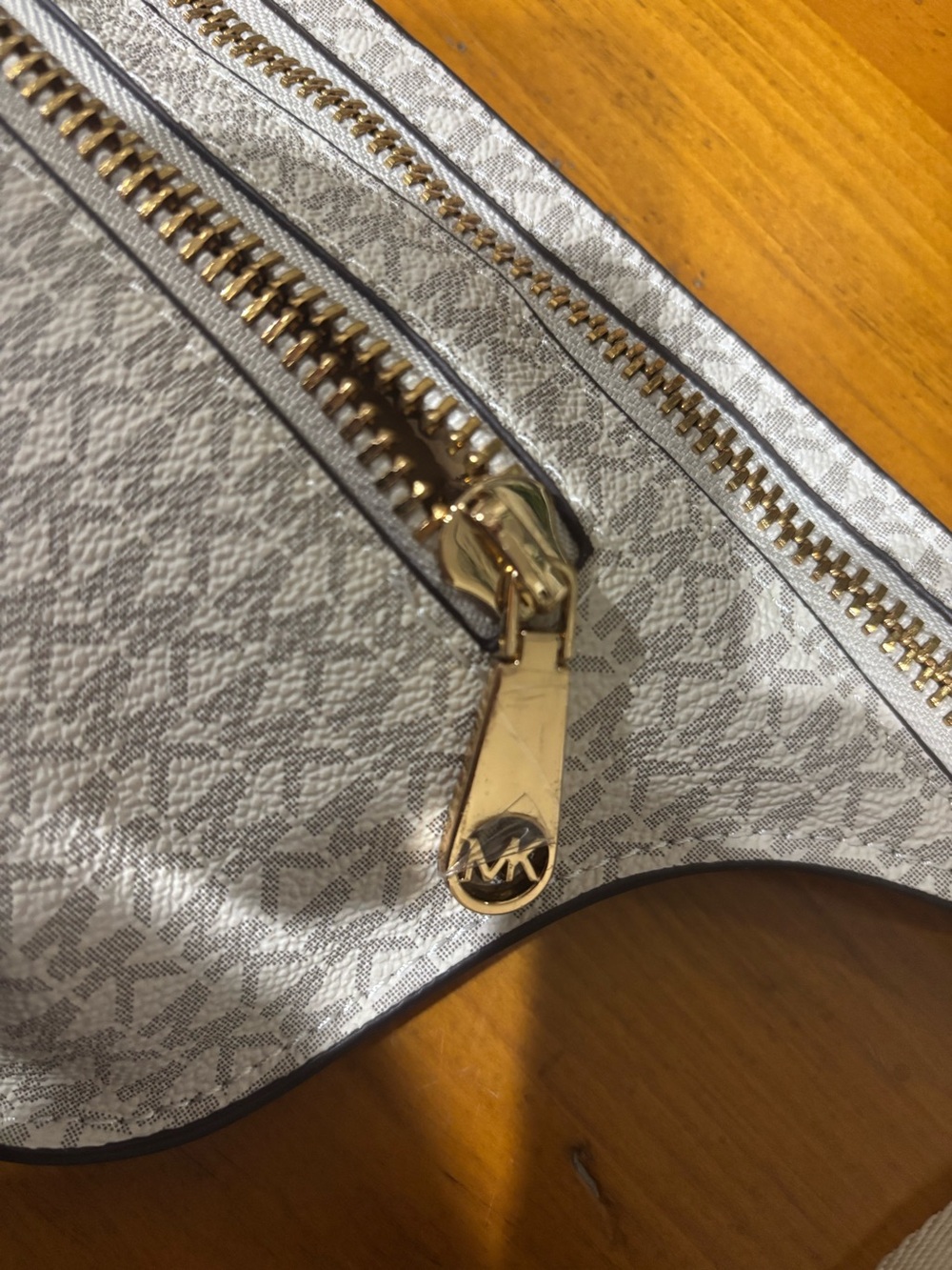 MICHAEL Michael Kors Logo Double-Zip Fanny Pack Belt Bag NWOT - Picture 6 of 7
